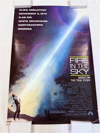 Fire in the Sky Original DS 27x40 Movie Poster - ROLLED