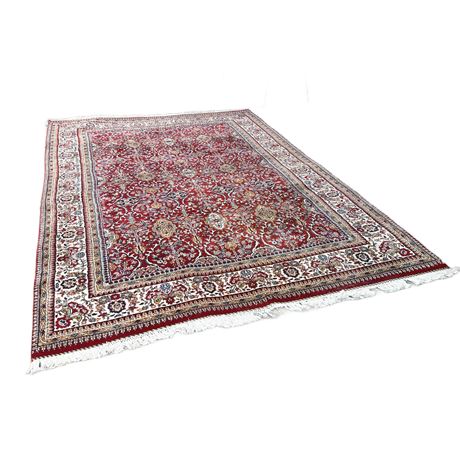 Large Vintage Wool Area Rug
