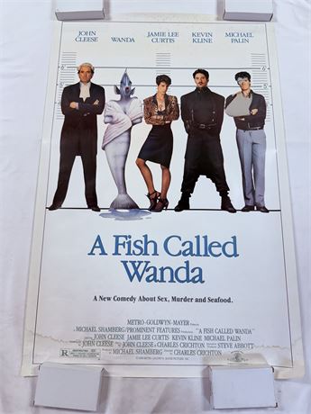 A Fish Called Wanda Original 27x41 Movie Poster - ROLLED