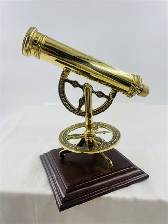 Franklin Mint Telescope ; Discovery Of America