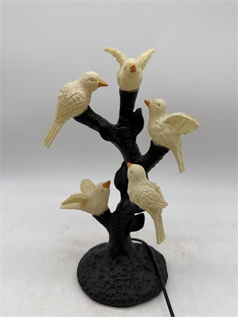 1960's Lighted "Doves On Tree"