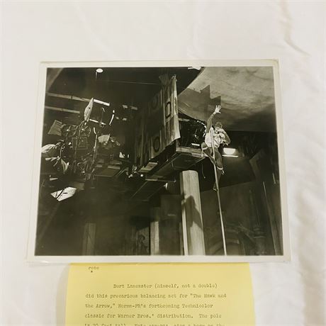 Burt Lancaster Original Press Photo