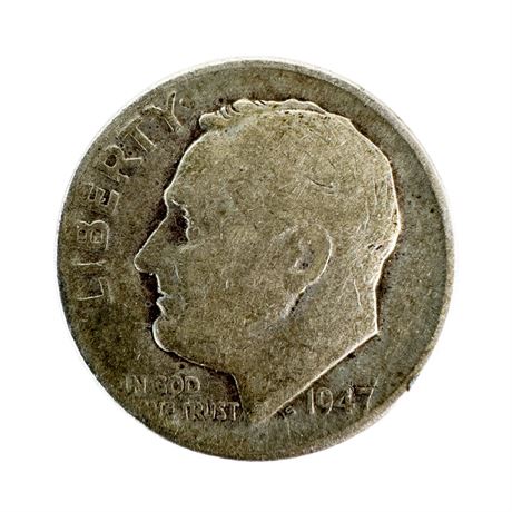 1947 Silver Roosevelt Dime
