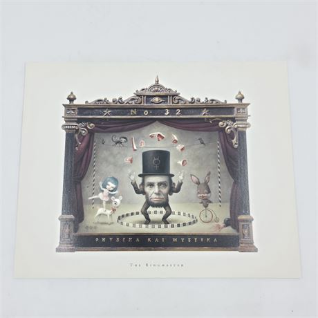 2007 Mark Ryden 8x10 print The Ringmaster