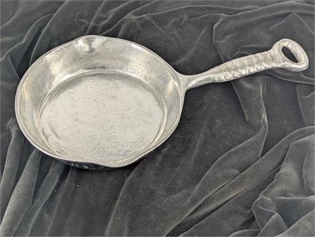 Vtg Don Drumm Signed Brutalist Style Sauce Pan Aluminum