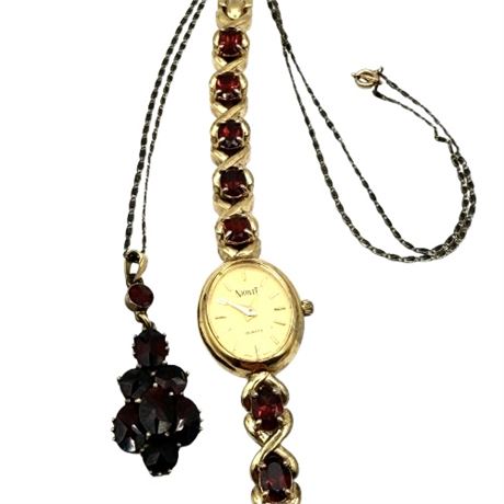 Watch and Necklace