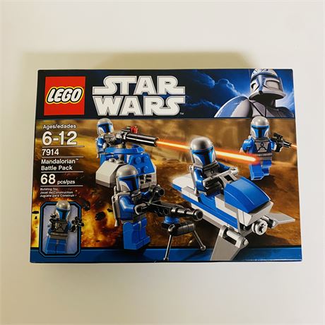 Lego 7914 Star Wars Mandalorian Battle Pack Set in Box