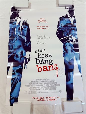 Kiss Kiss Bang Bang Original DS 27x40 Movie Poster - ROLLED