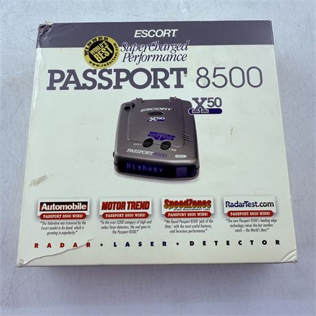 Passport 8500 Radar Detector