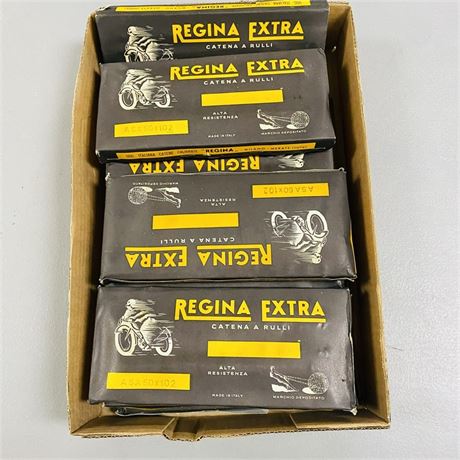 6 NOS Regina ASA 50x102 Motorcycle Chains