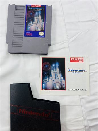 NES Disney Adventures w/ Manual