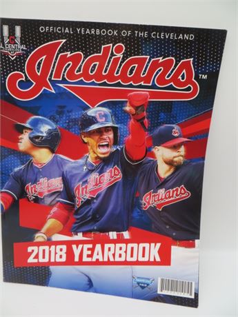 CLEVELAND INDIANS 2018 YEARBOOK