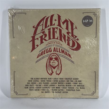 Sealed "All My Friends Celebrating The Songs & Voice Of Gregg Allman" LP
