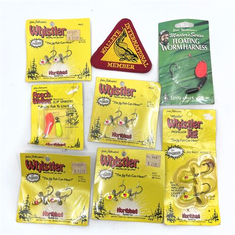 Vintage NEW Fishing Lure Lot- Northland Tackle John Perterson's Whistler Jig