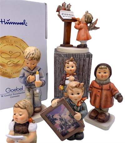 5 German Goebel Hummel Figurines