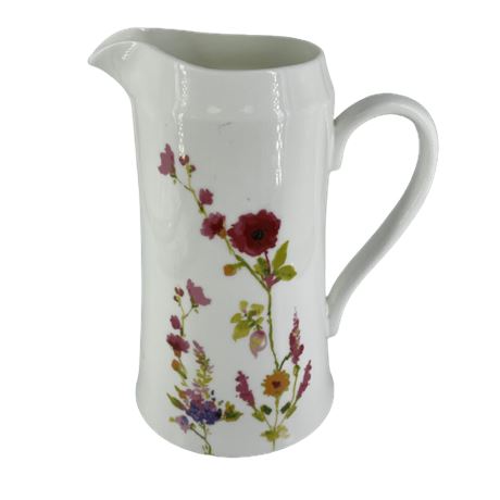 222 Fifth "Thea" Floral Pitcher