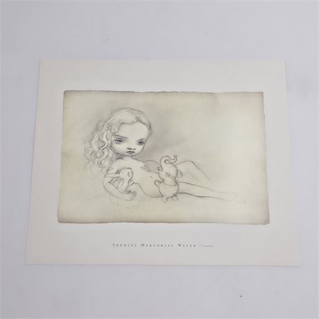Mark Ryden 8x10 print Sophia's Mercurial Waters Study