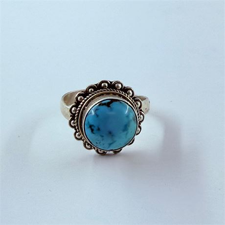 6.7g Sterling Ring Size 5.5