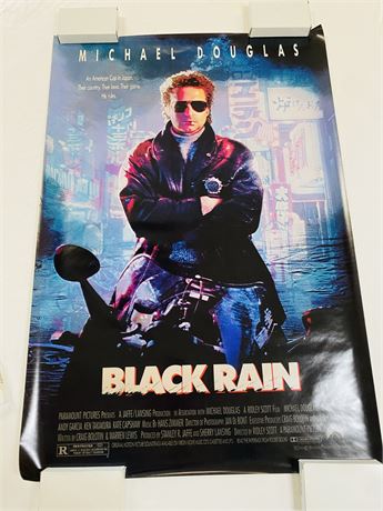 Black Rain Original 27x41 Movie Poster - Rolled