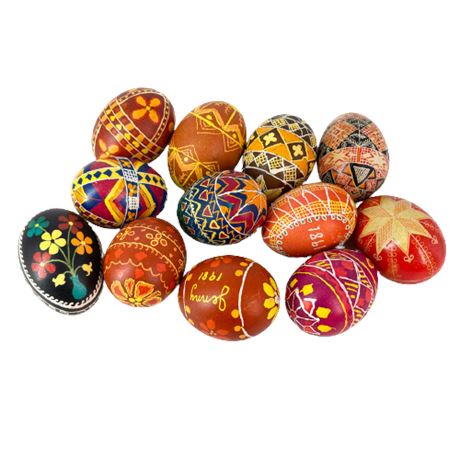 Hand Painted Ukrainian Easter Eggs