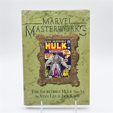 Sealed "Marvel Masterworks, The Incredible Hulk" by Stan Lee and Jack Kirby