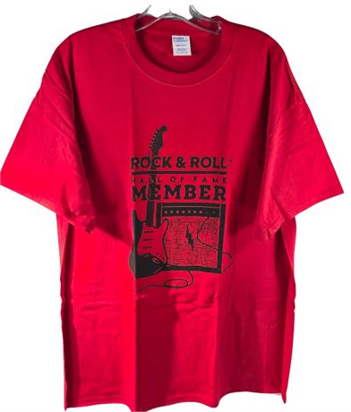 Rock and Roll Hall of Fame Museum Member XL T-shirt with Decals