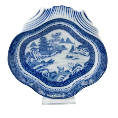 Mottahedeh "Blue Canton" Shell Dish
