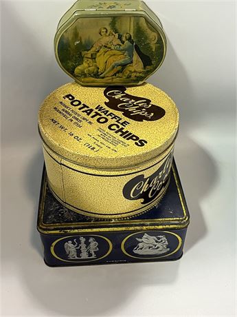 Vintage Tin can lot