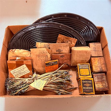 NOS WWII Army Surplus Harley Davidson Lot