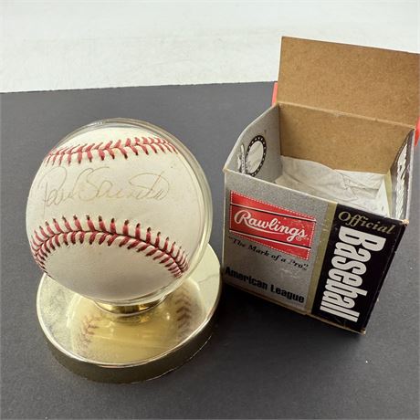 Paul Sorrento Signed Baseball