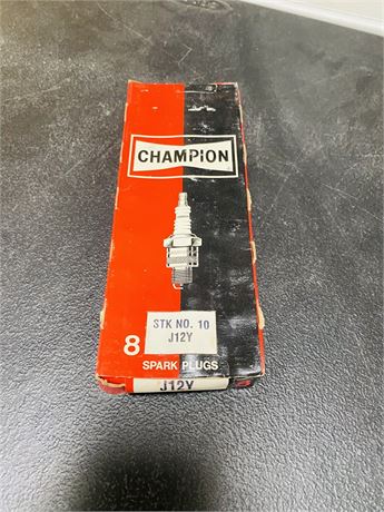 NOS Case of Champion Spark Plugs J12Y
