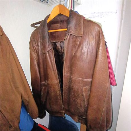 Leather Jackets and Closet Buyout - Roundtree, Marmot Mountain Works, Tommy