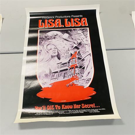 Original 1974 Axe (Lisa Lisa) Movie Poster
