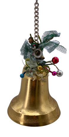 Mid Century “Jingle Bells” Music Box Holiday Bell Decoration