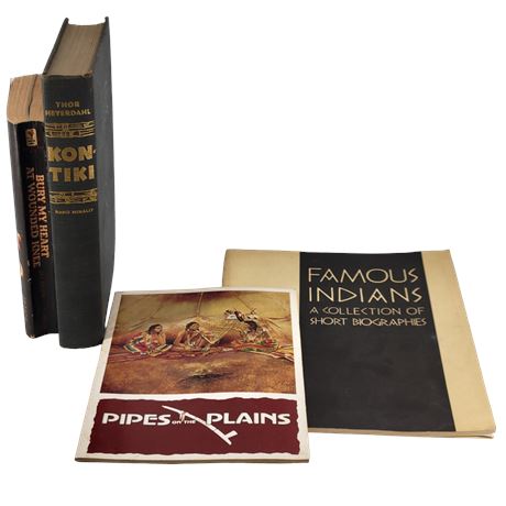 Vintage Native American Book Lot