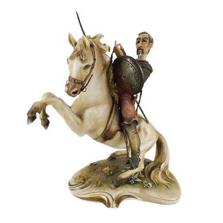Antonio Borsato Italian Porcelain Figurine of Don Quixote