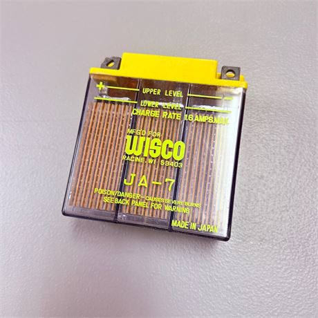 NOS Wisco Motorcycle Battery