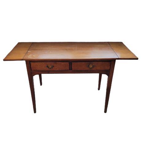 Antique Solid Wood Entry Table