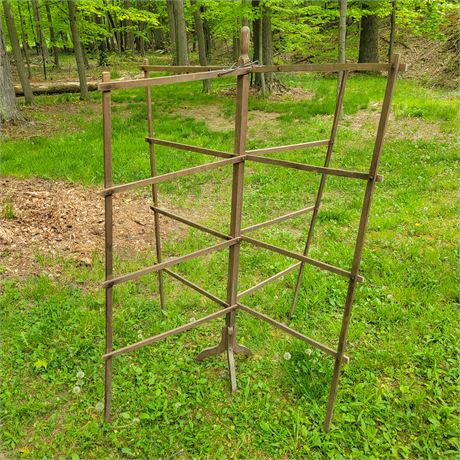 Antique Clothing Drying Rack