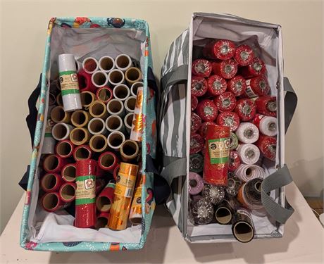 Large lot new decorative mesh + large lot new glitter tulle