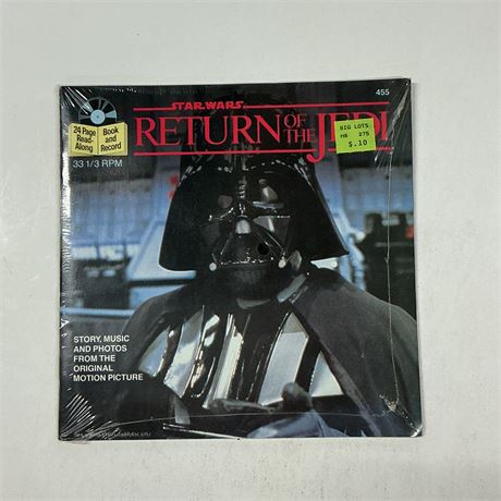 Star Wars Return of the Jedi Sealed Vinyl Record
