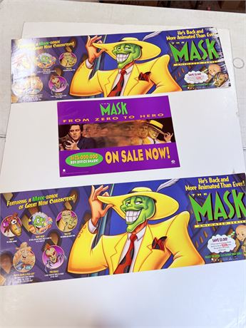 The Mask Original Rolled Movie Promo Posters