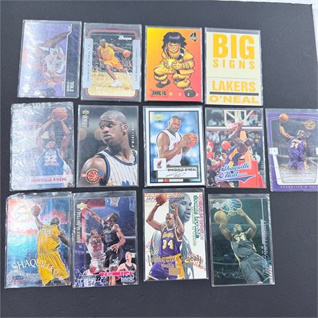 13 Shaq Cards
