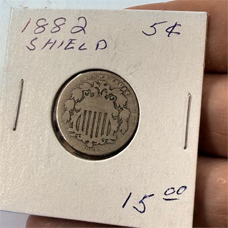 1882 Shield Nickel