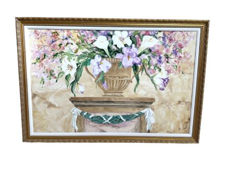 ****Lovely (over 5' wide) Nicely Framed Painting