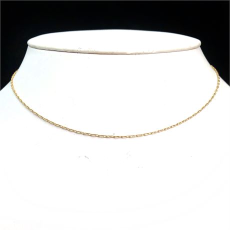 14k Gold Chain Necklace