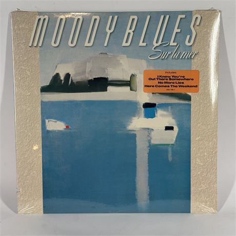 Sealed The Moody Blues "Sur La Mer" LP