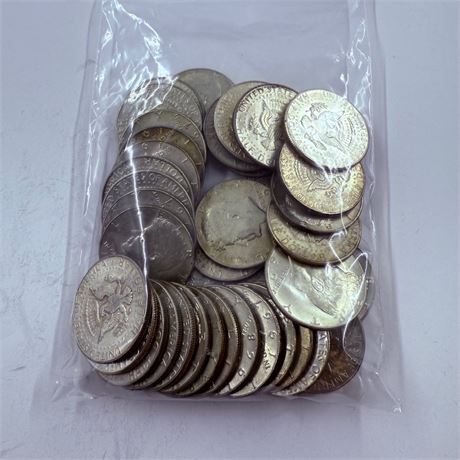 $20 Kennedy 40% Silver Half Dollars