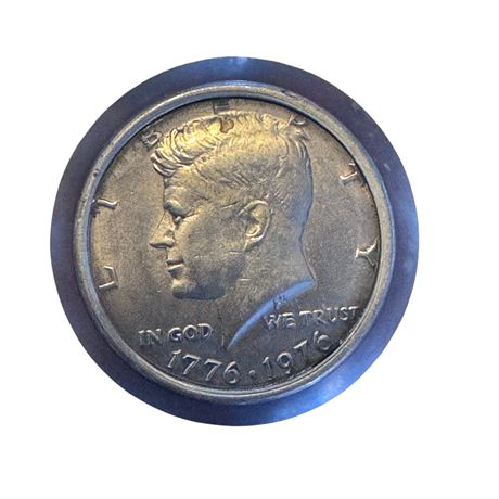 Bicentennial Kennedy Half Shot Glass