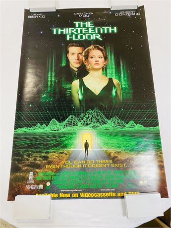 The Thirteenth Floor Original 27x40 Movie Poster - Rolled